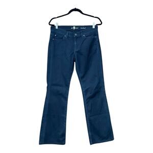 7 For All Mankind Jeans Bootcut 28 Blue Woman
